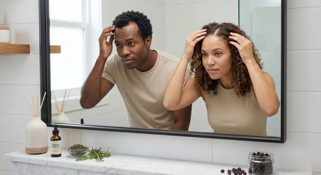 How DHT causes hair follicle miniaturization in androgenetic alopecia