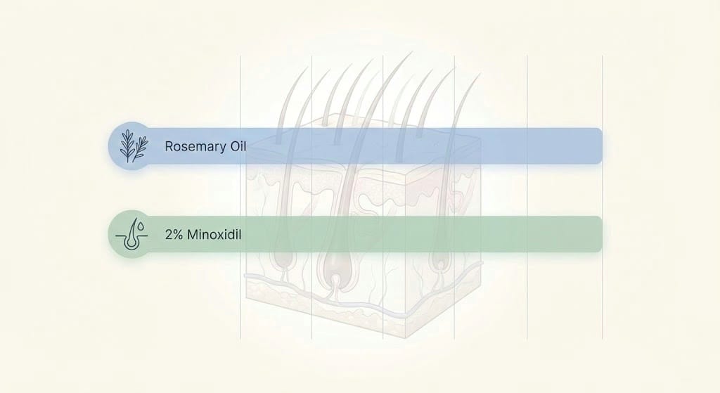 Clinical study comparing rosemary oil and minoxidil hair regrowth results