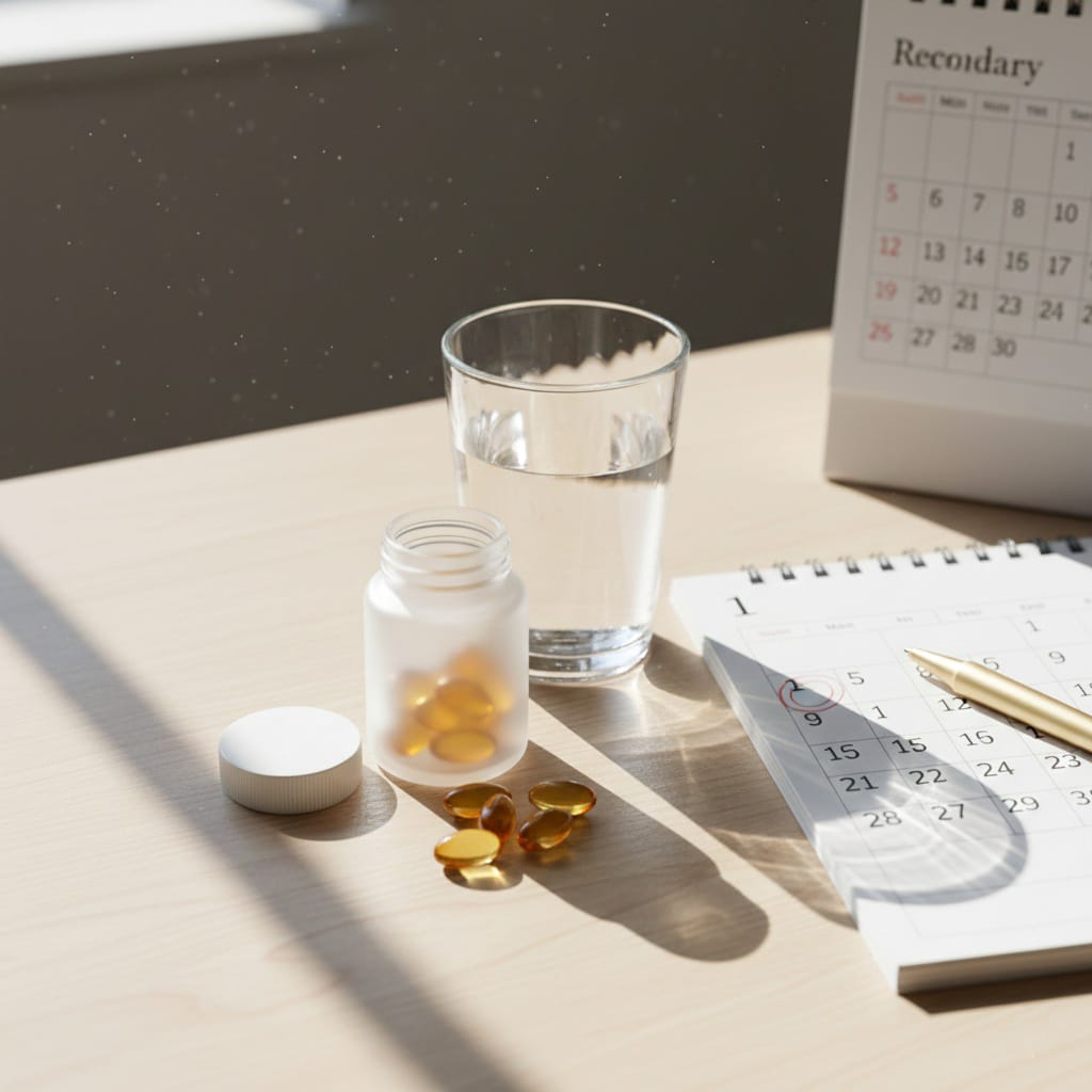 Vitamin D supplements and natural recovery process for deficiency
