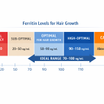 Ferritin and hair loss in women explained with iron level scale